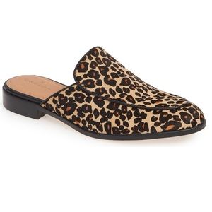 Caslon Evelyn Mules - Leopard Print Calf Hair